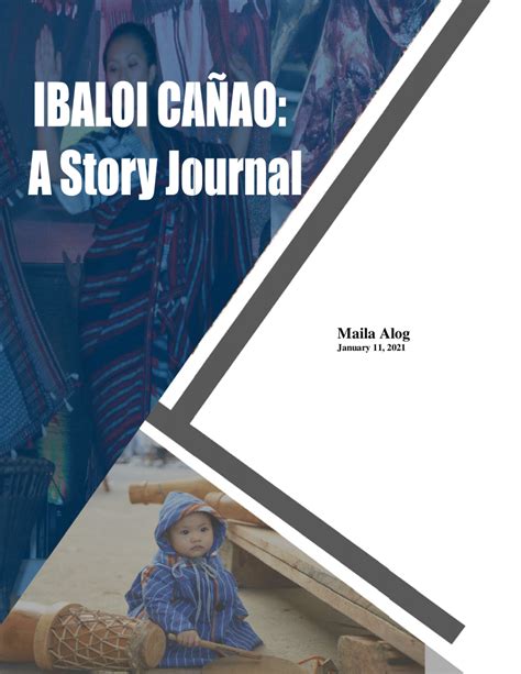 tribe in baguio|(PDF) IBALOI CAÑAO: A Story Journal : A Story .